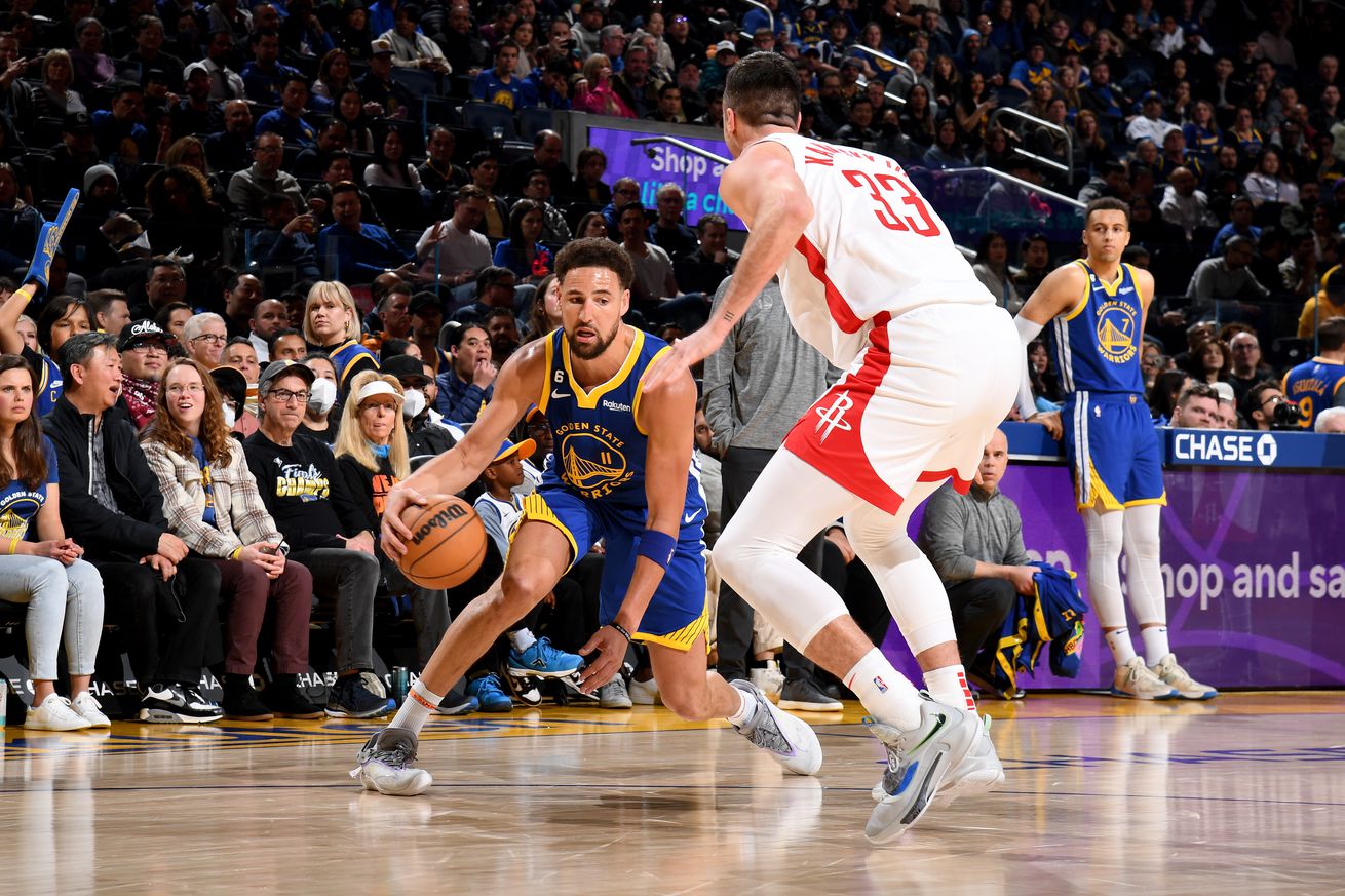 Klay Thompson Houston Rockets v Golden State Warriors