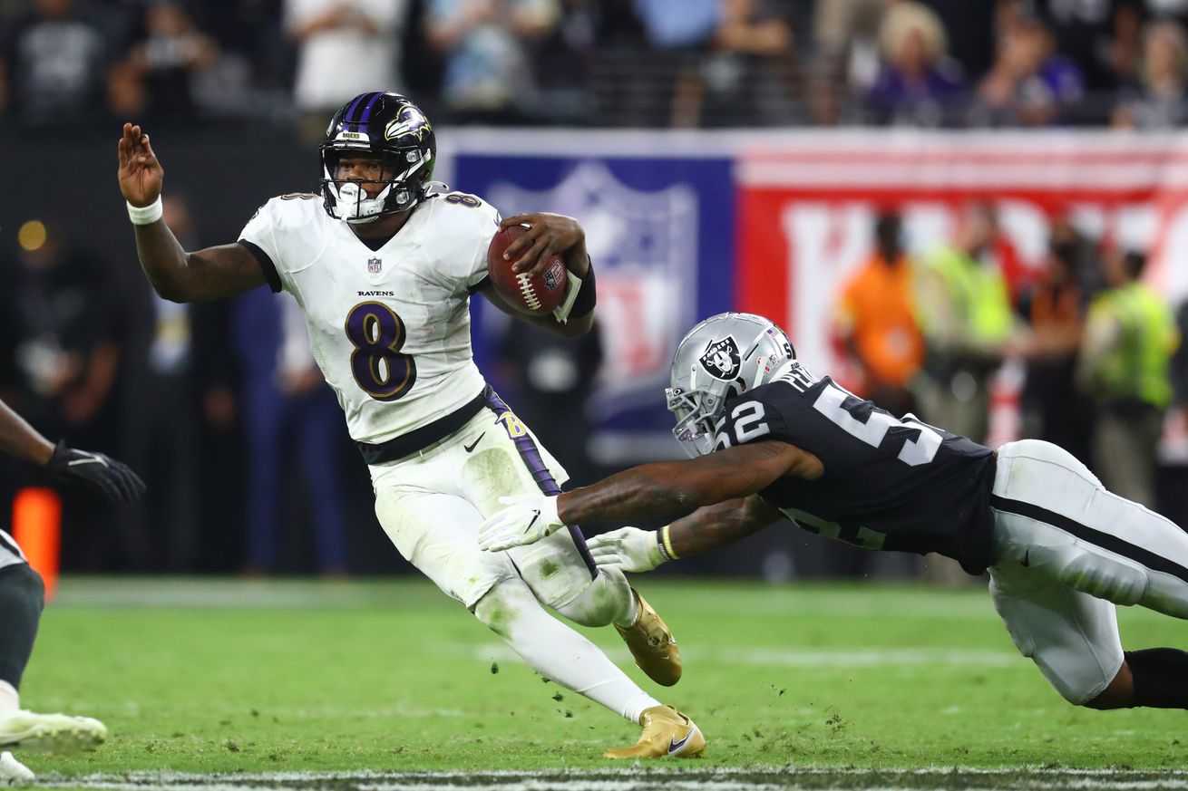 NFL: Baltimore Ravens at Las Vegas Raiders