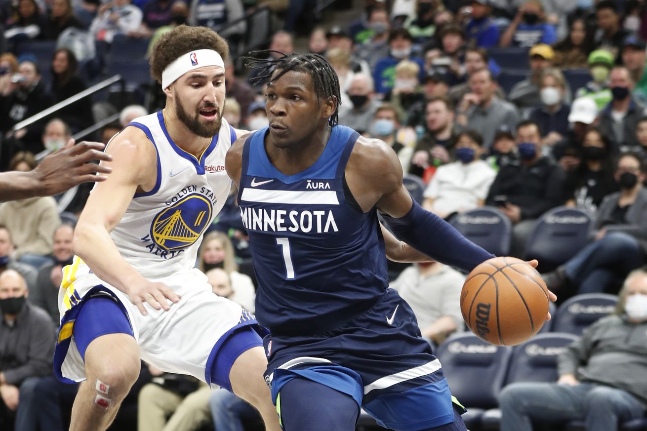 NBA: Golden State Warriors at Minnesota Timberwolves