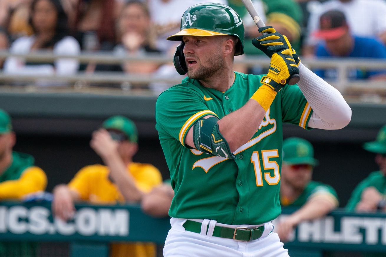 MLB: Spring Training-Cleveland Guardians at Oakland Athletics