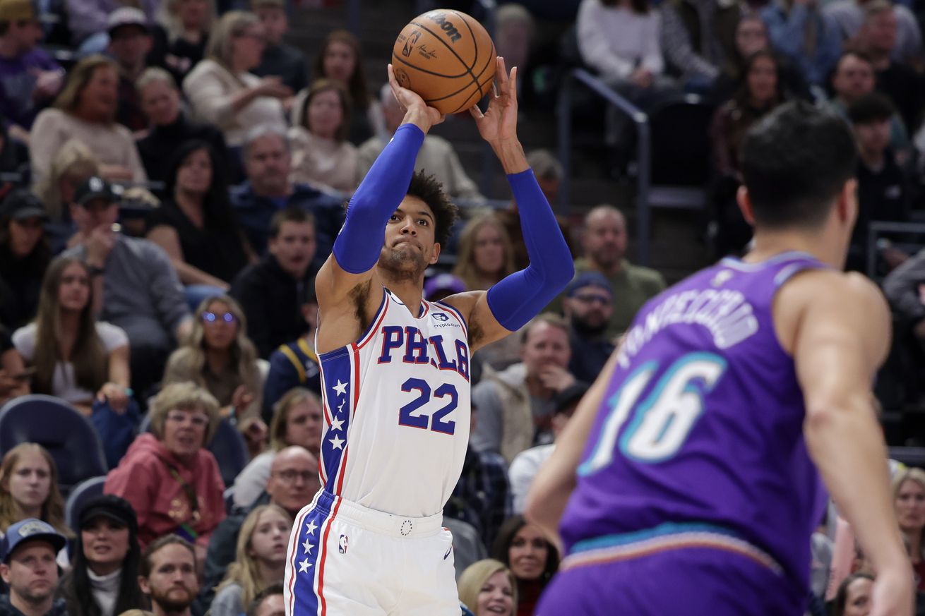 NBA: Philadelphia 76ers at Utah Jazz