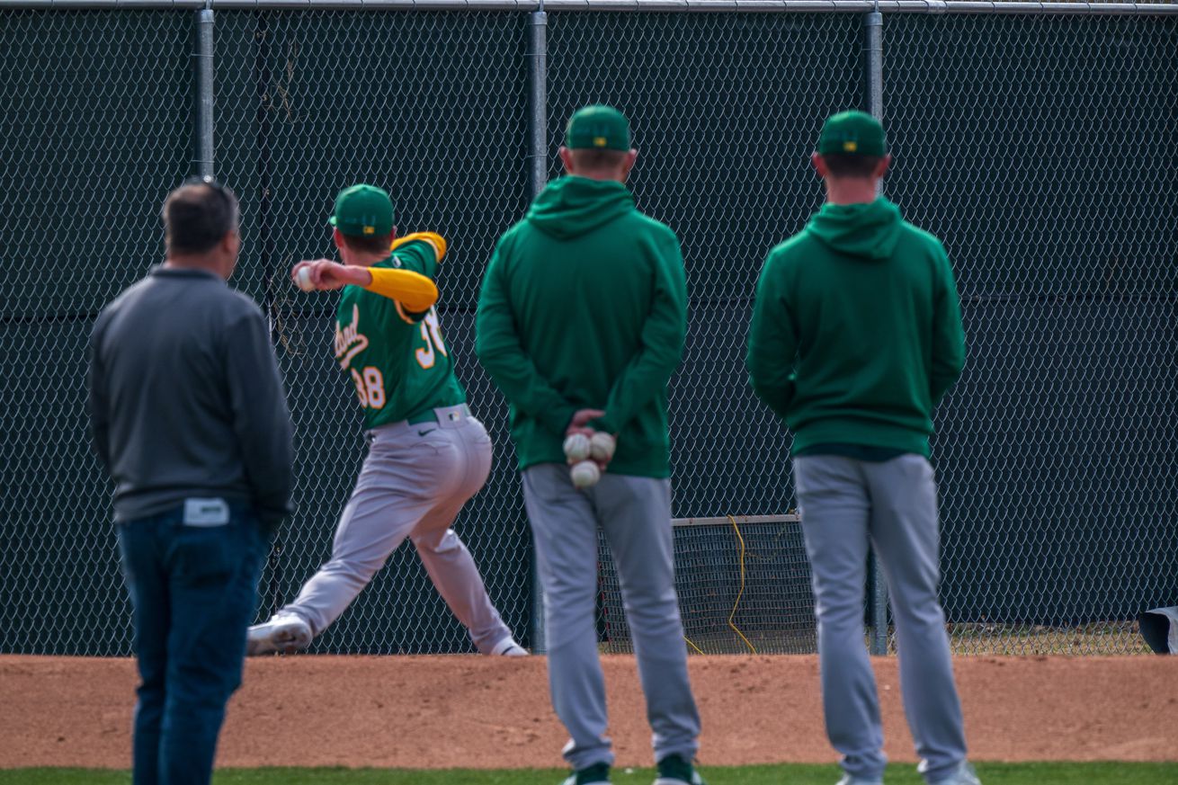 MLB: Spring Training-Oakland Athletics Workouts