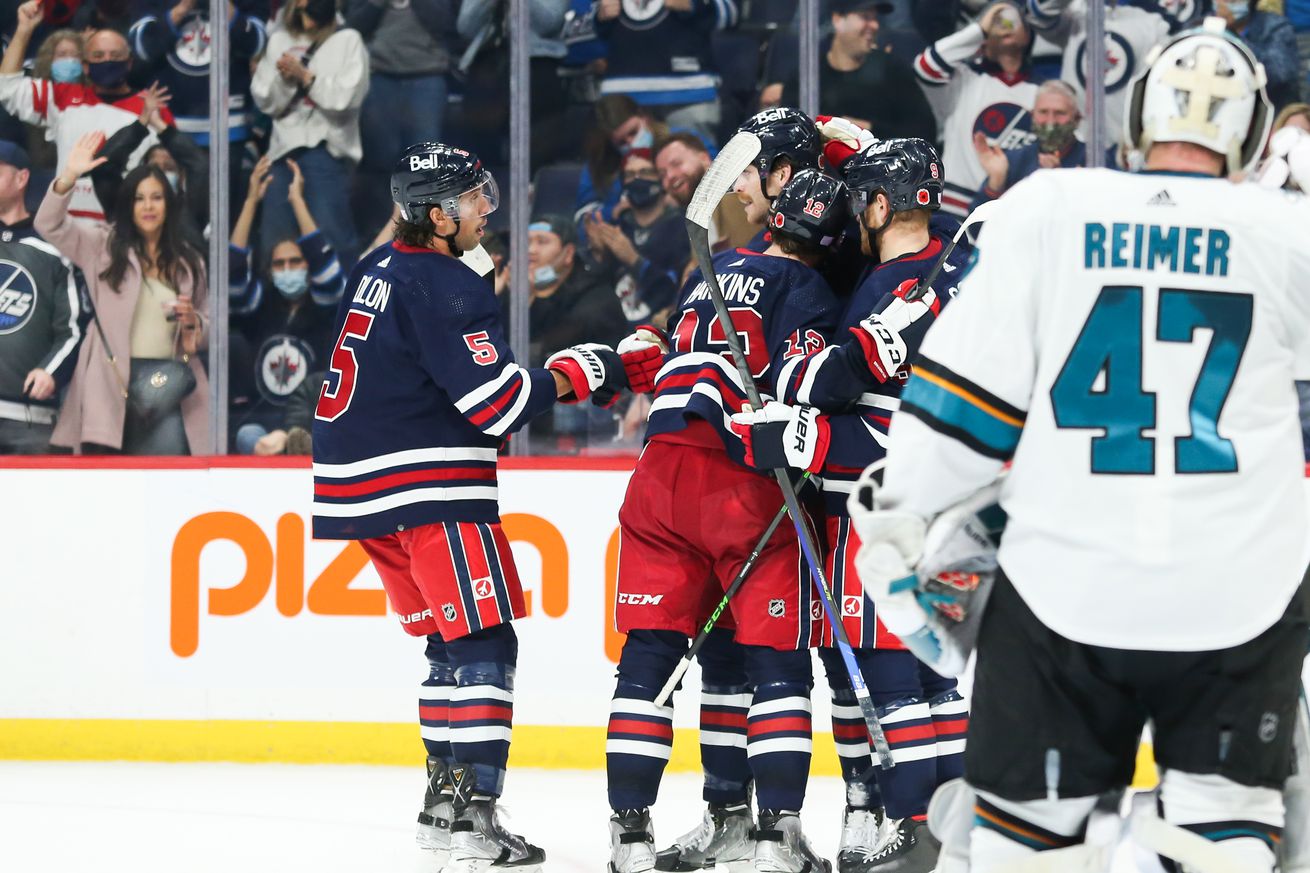 NHL: San Jose Sharks at Winnipeg Jets