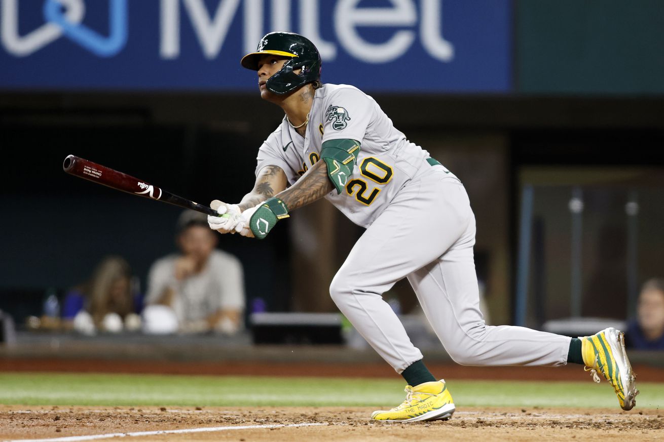 MLB: Oakland Athletics at Texas Rangers