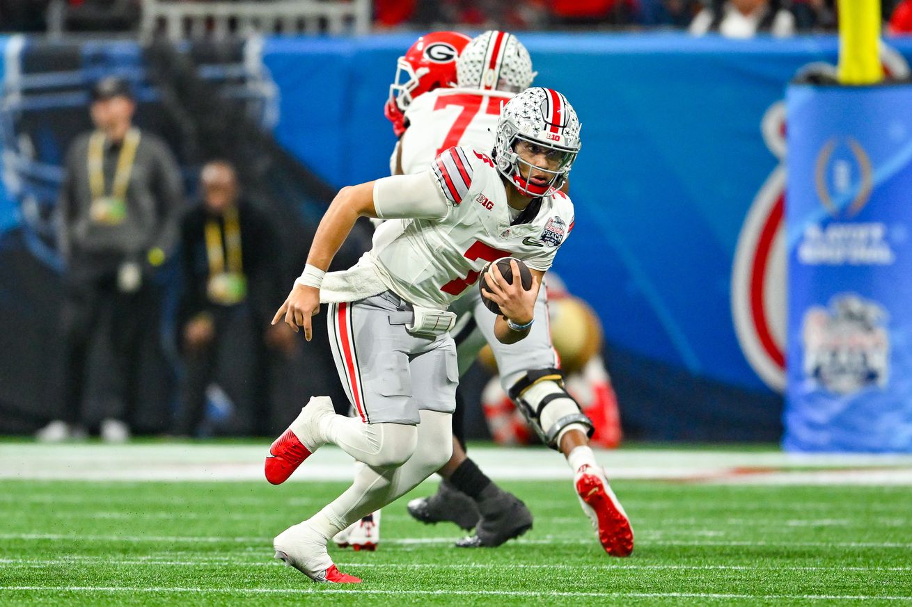 COLLEGE FOOTBALL: DEC 31 Semifinal Game Chick-fil-A Peach Bowl