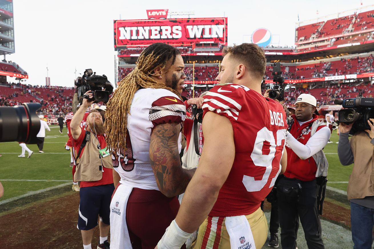 Washington Commanders v San Francisco 49ers