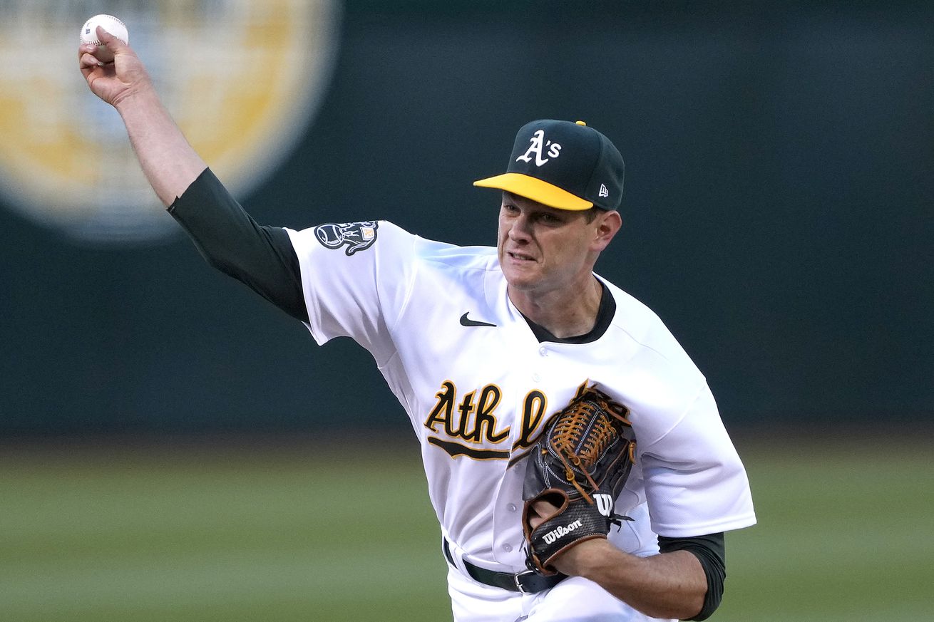 Rucinski takes the mound in his debut for the A’s. 