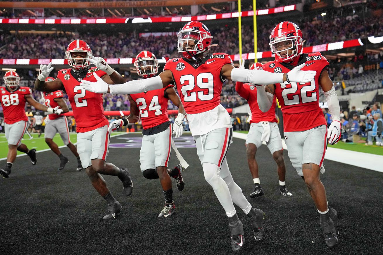 NCAA Football: CFP National Championship-Texas Christian at Georgia