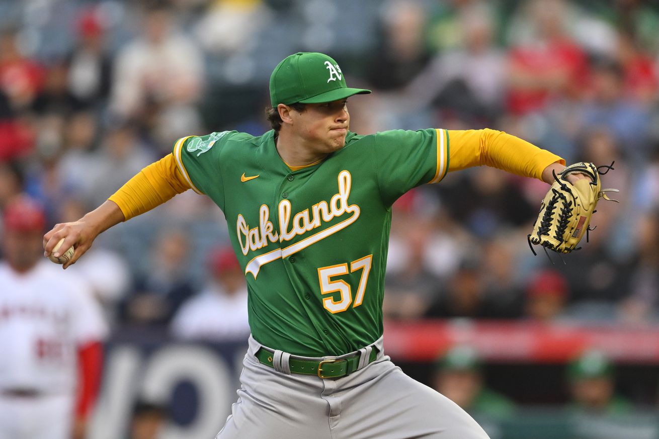 MLB: Oakland Athletics at Los Angeles Angels