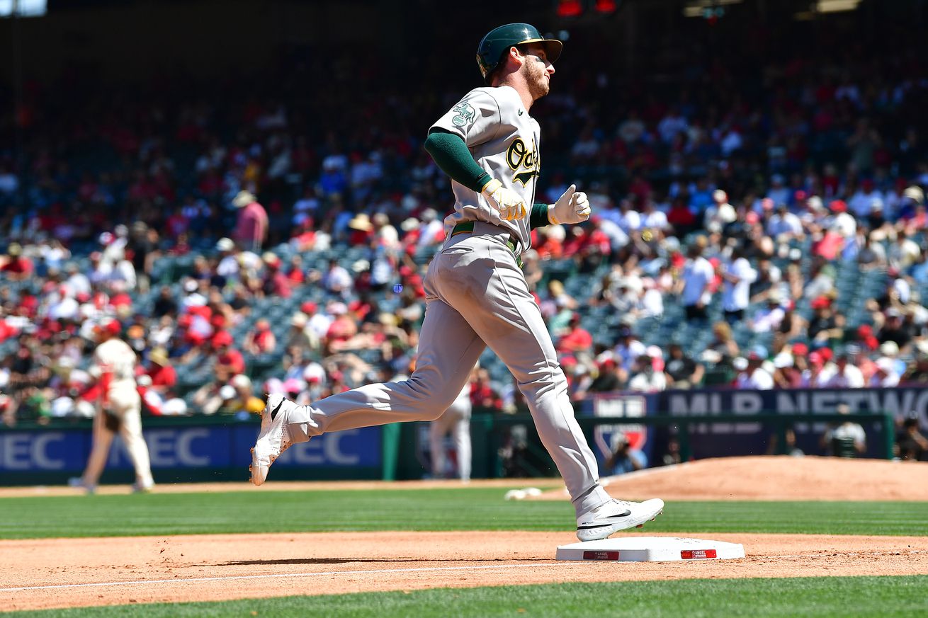 MLB: Oakland Athletics at Los Angeles Angels