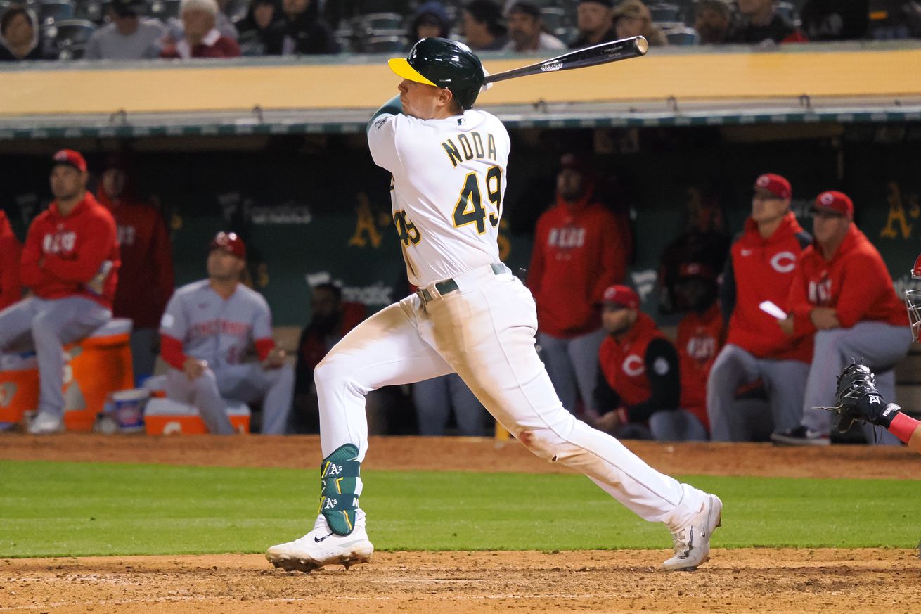 MLB: Cincinnati Reds at Oakland Athletics