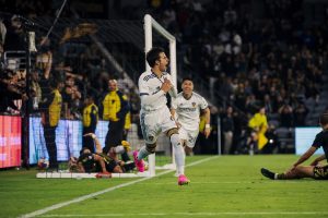 LA Galaxy Attacking Midfielder Riqui Puig Scored a Lovely Solo Goal in the Galaxy’s 2-0 Win Over Lafc in the U.S. Open Cup Round of 16 on May 23, 2023. (Photo Credit: LA Galaxy)