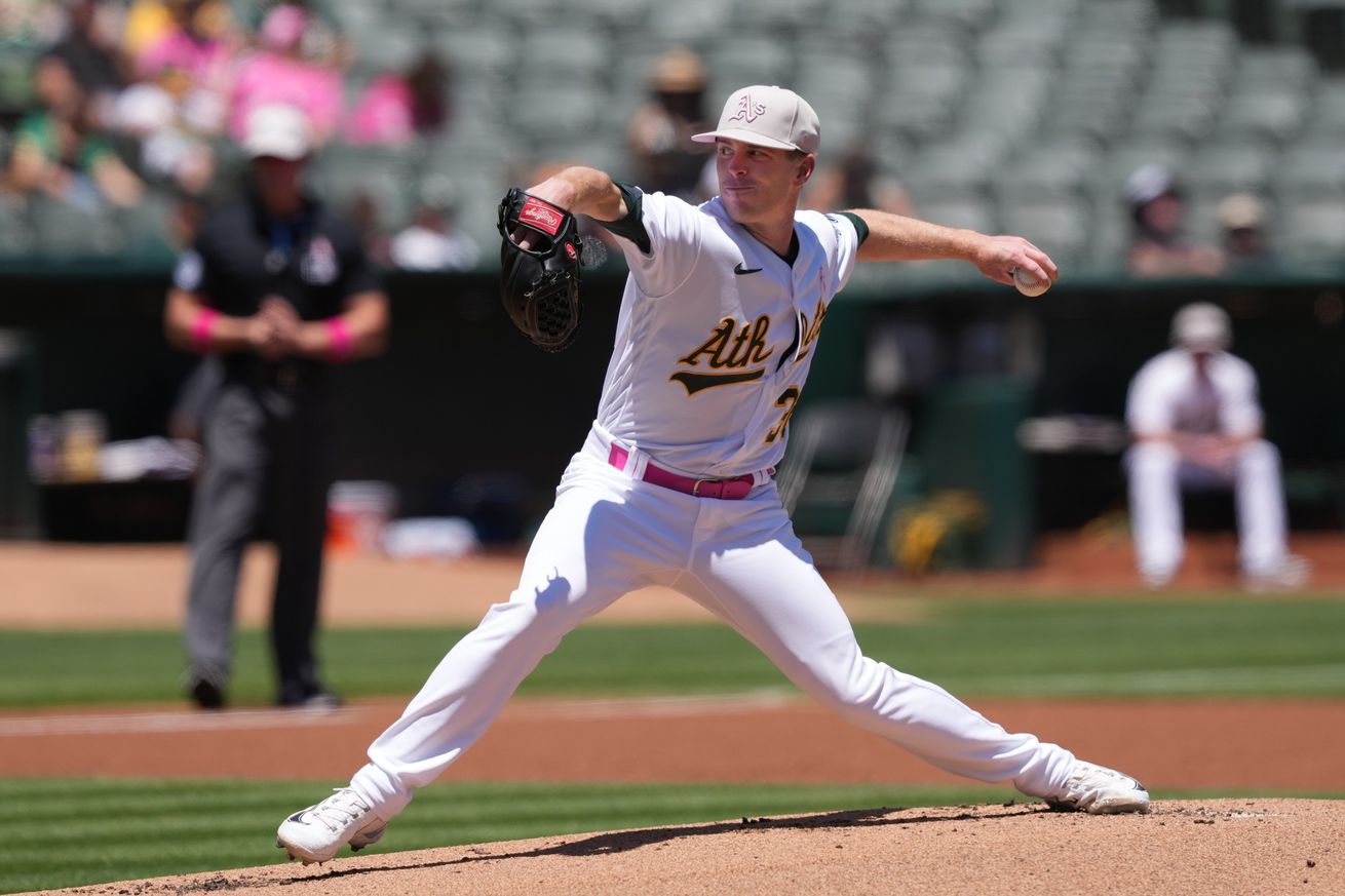 MLB: Texas Rangers at Oakland Athletics