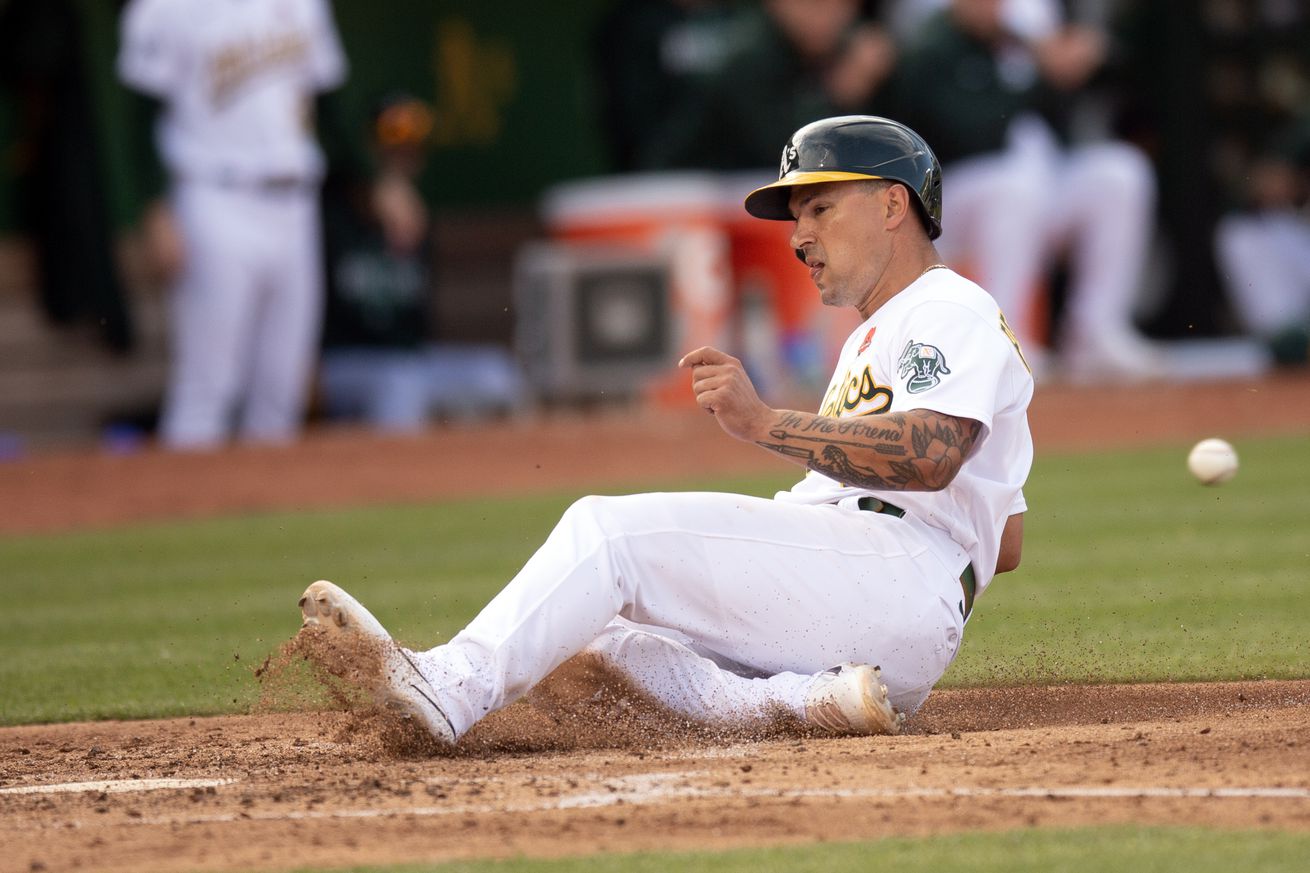 MLB: Atlanta Braves at Oakland Athletics