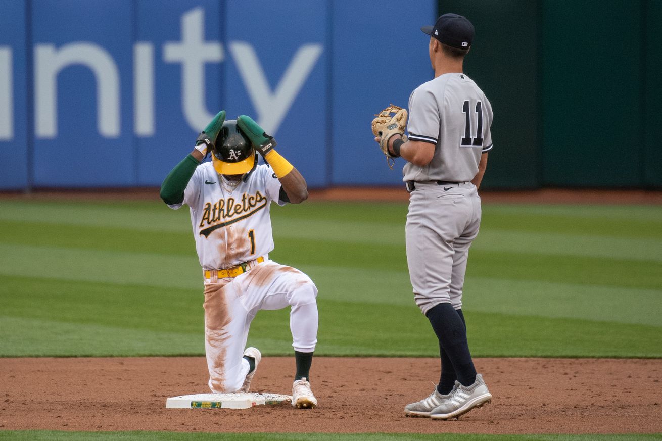 MLB: New York Yankees at Oakland Athletics