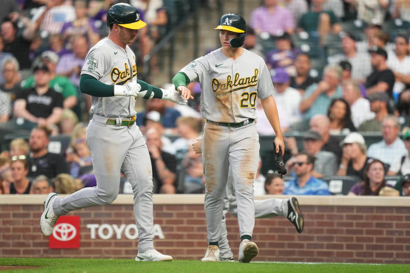 MLB: Oakland Athletics at Colorado Rockies