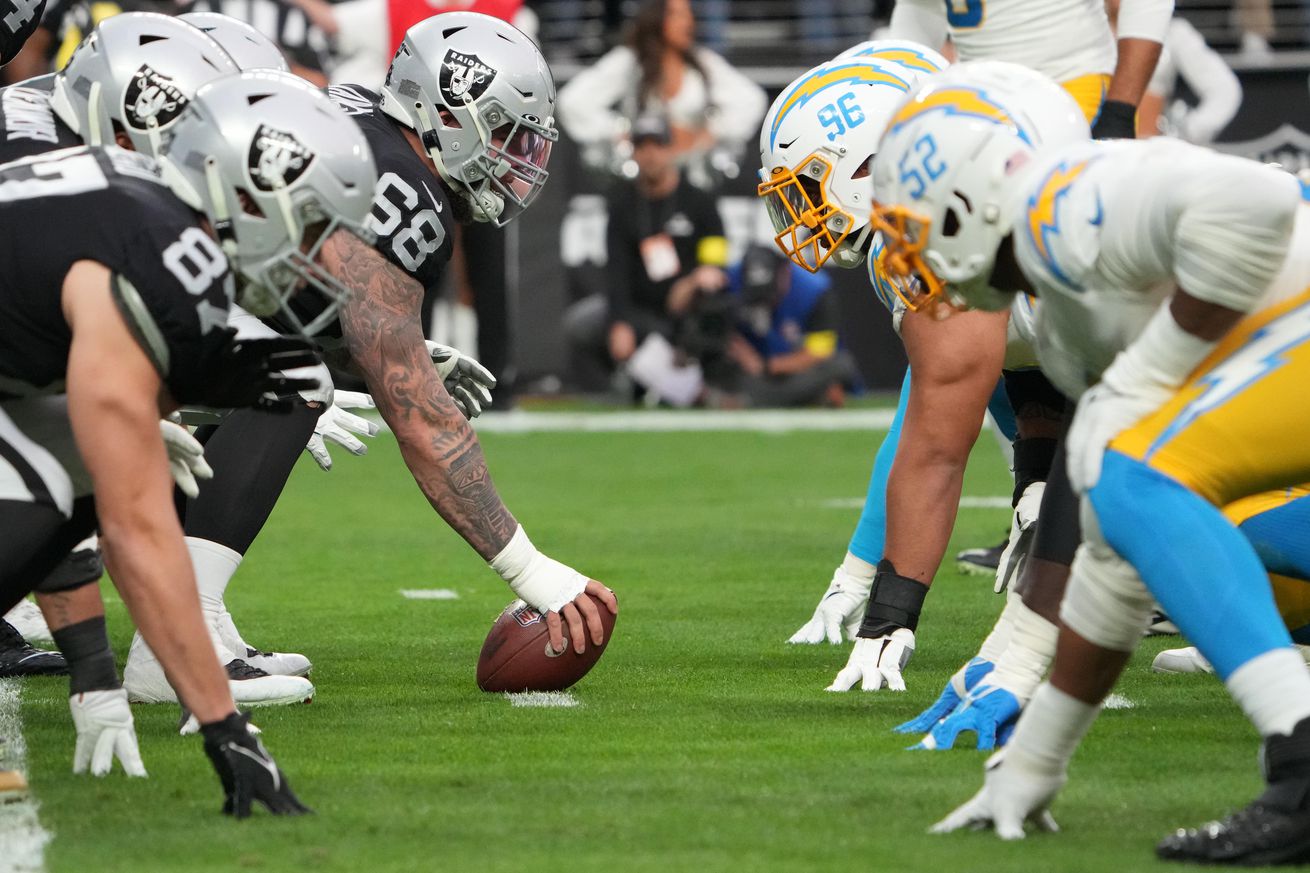 NFL: Los Angeles Chargers at Las Vegas Raiders