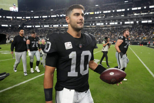 Jimmy Garoppolo, Raiders