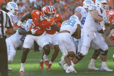 COLLEGE FOOTBALL: NOV 18 North Carolina at Clemson