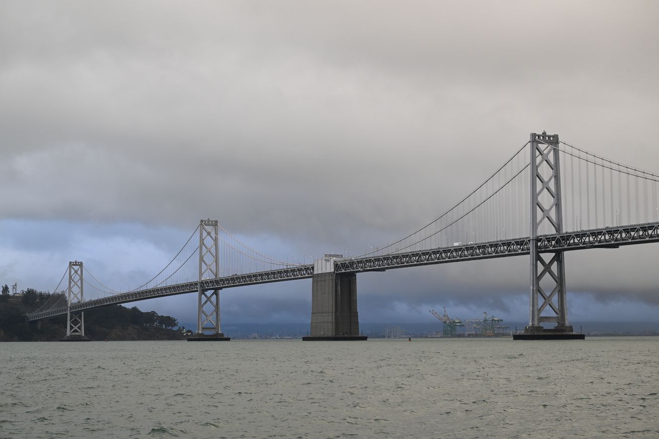 Rainy day in San Francisco Bay Area