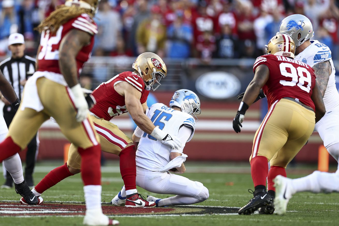 NFC Championship - Detroit Lions v San Francisco 49ers