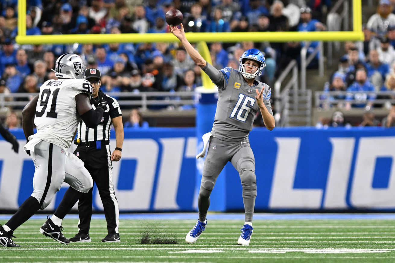 NFL: Las Vegas Raiders at Detroit Lions