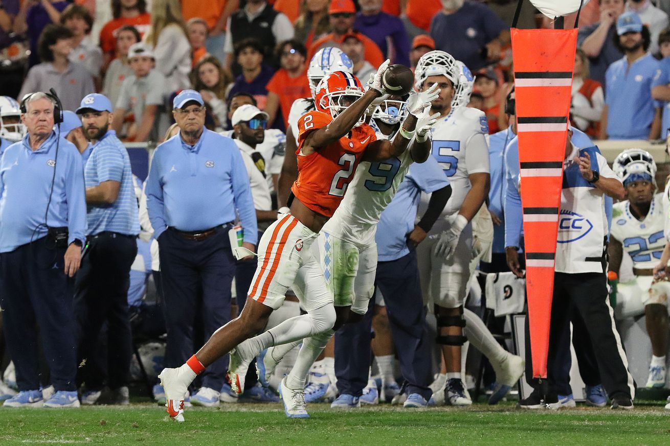 COLLEGE FOOTBALL: NOV 18 North Carolina at Clemson