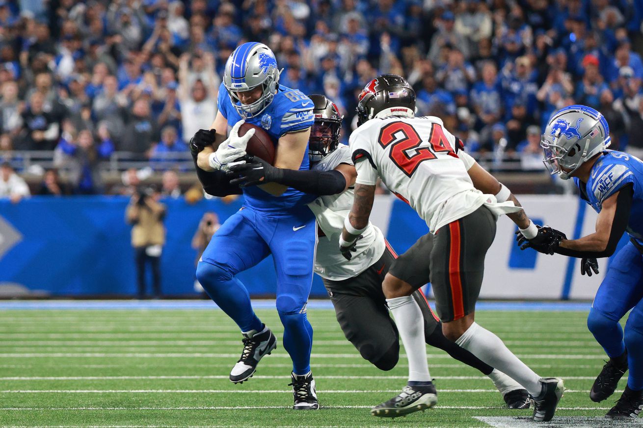 NFC Divisional Playoffs-Tampa Bay Buccaneers vs Detroit Lions