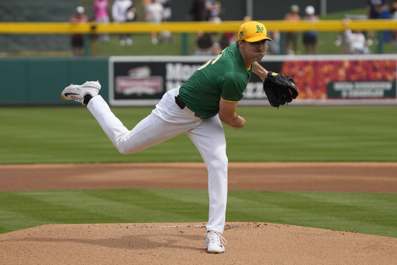 MLB: Ross Stripling, Oakland Athletics