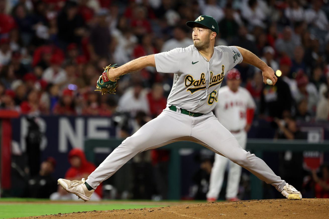 MLB: Oakland Athletics at Los Angeles Angels