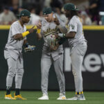 The Oakland Athletics roster was shuffled in a series of moves