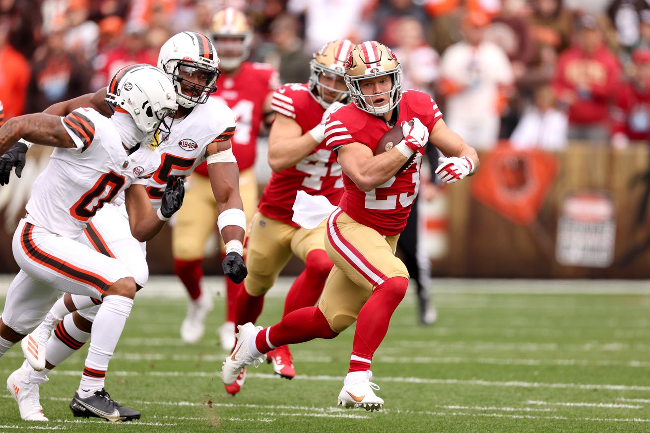 San Francisco 49ers v Cleveland Browns