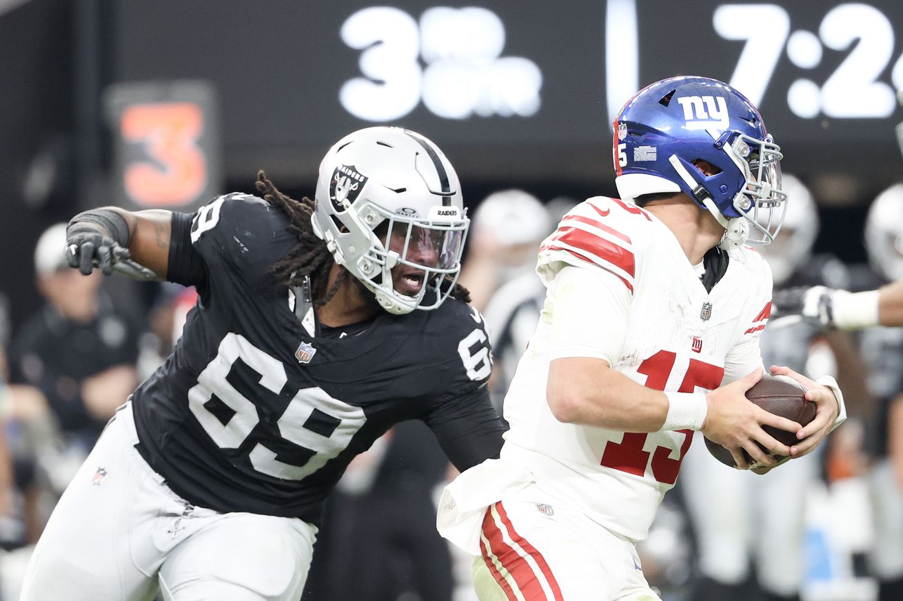 New York Giants v Las Vegas Raiders