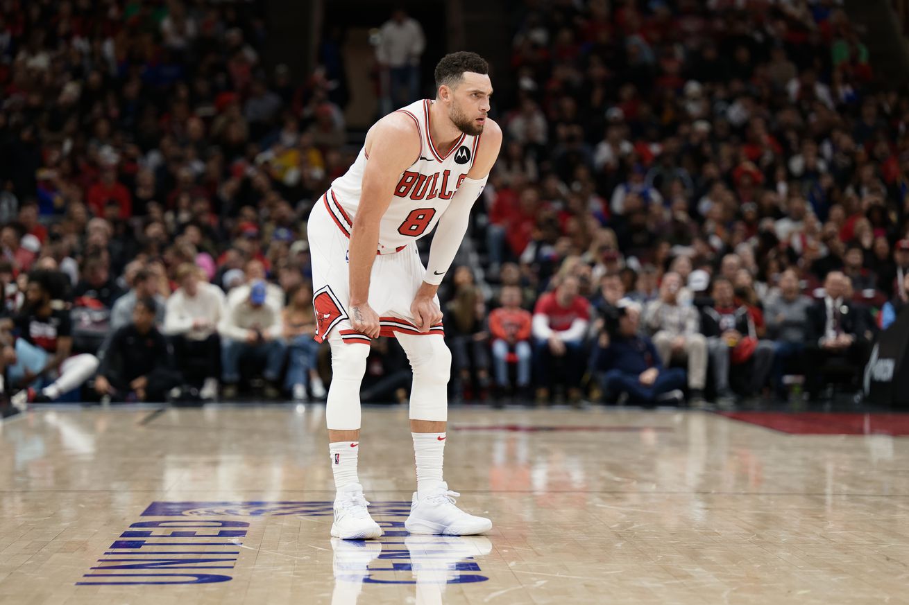 Zach LaVine Golden State Warriors v Chicago Bulls