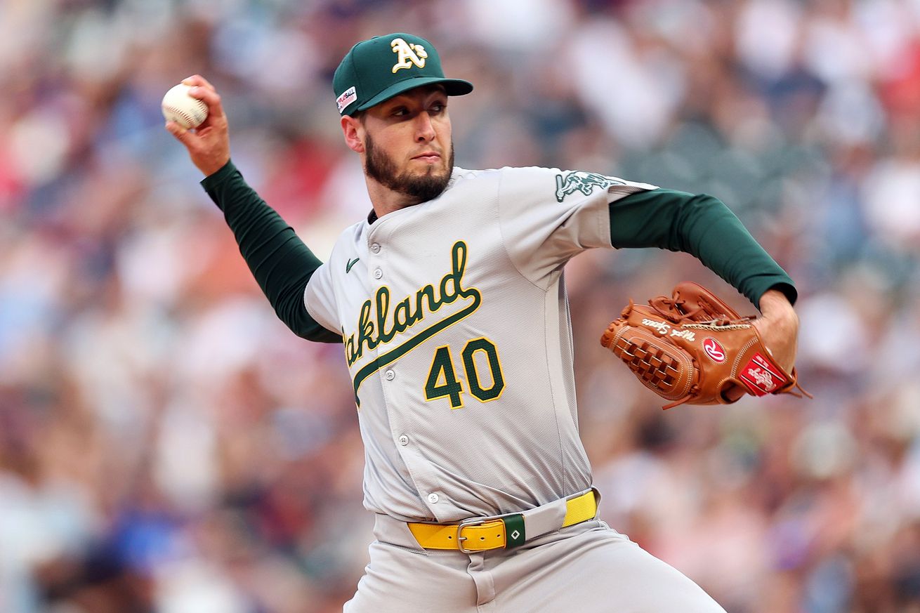 Oakland Athletics v Los Angeles Angels