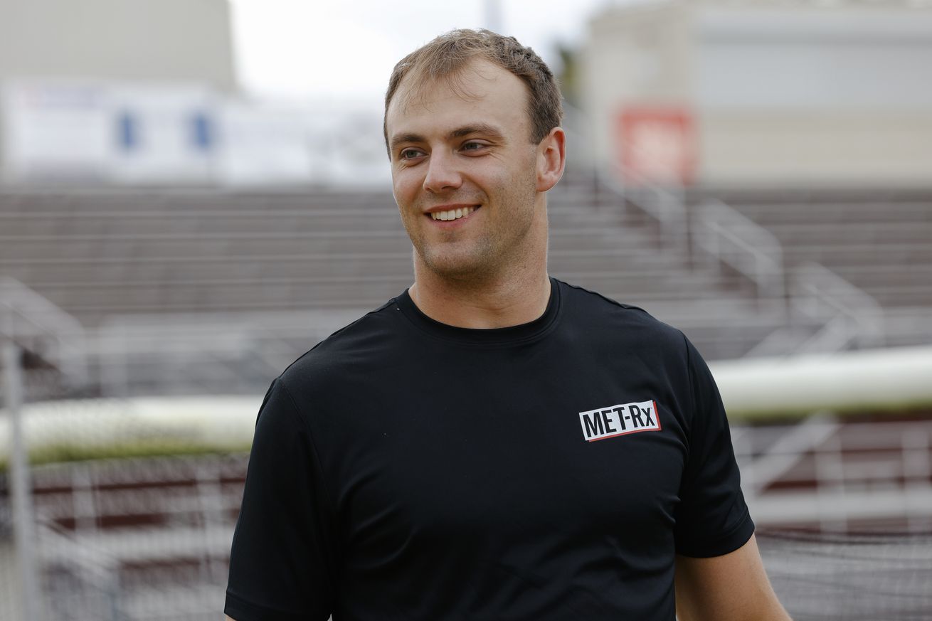 University Of Georgia Tight End Brock Bowers Trains In His Napa Hometown Before Watching The NFL Draft With His Family