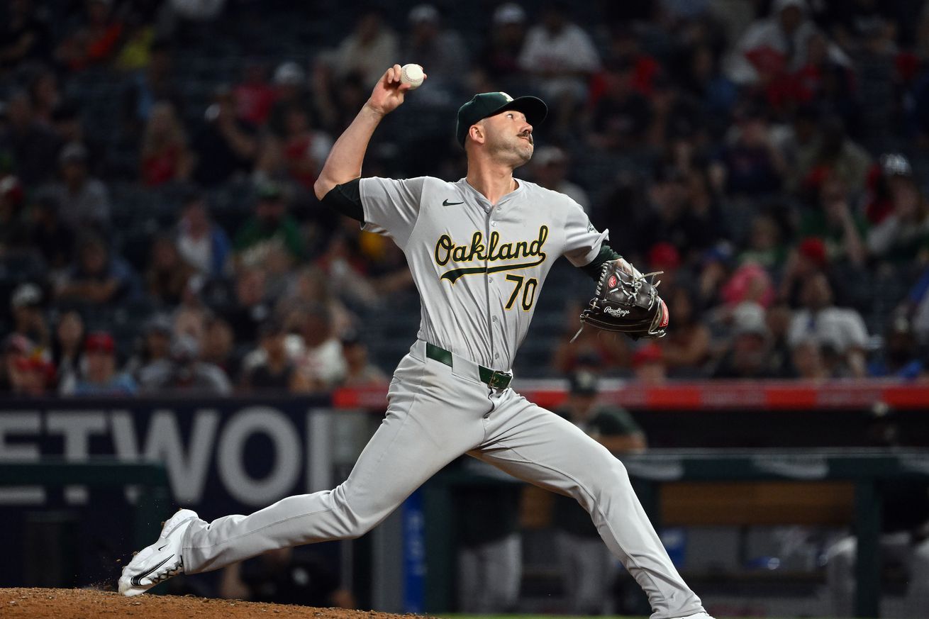 MLB: JUL 26 Athletics at Angels