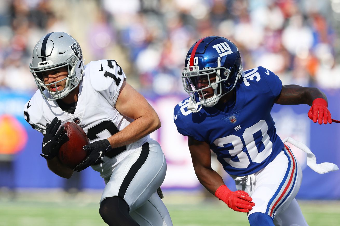 Las Vegas Raiders v New York Giants