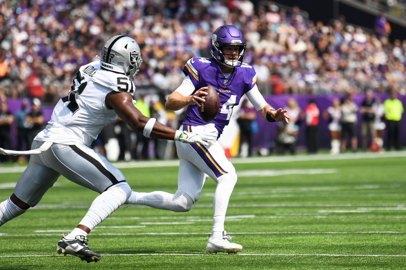 Las Vegas Raiders v Minnesota Vikings