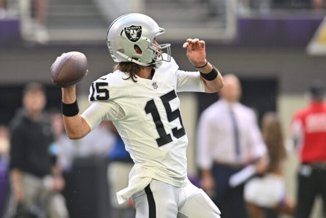 Gardner Minshew, Raiders