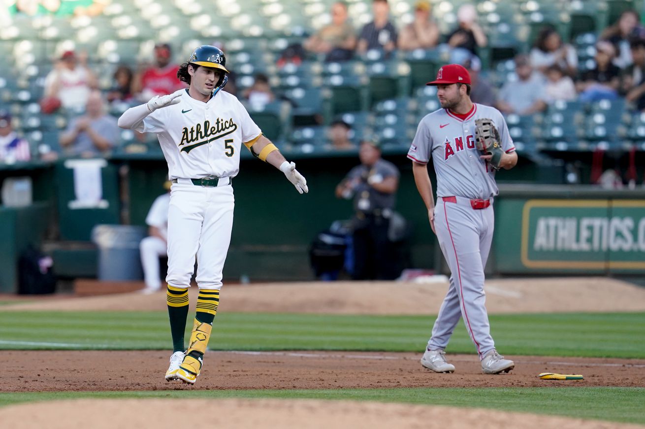 MLB: Los Angeles Angels at Oakland Athletics