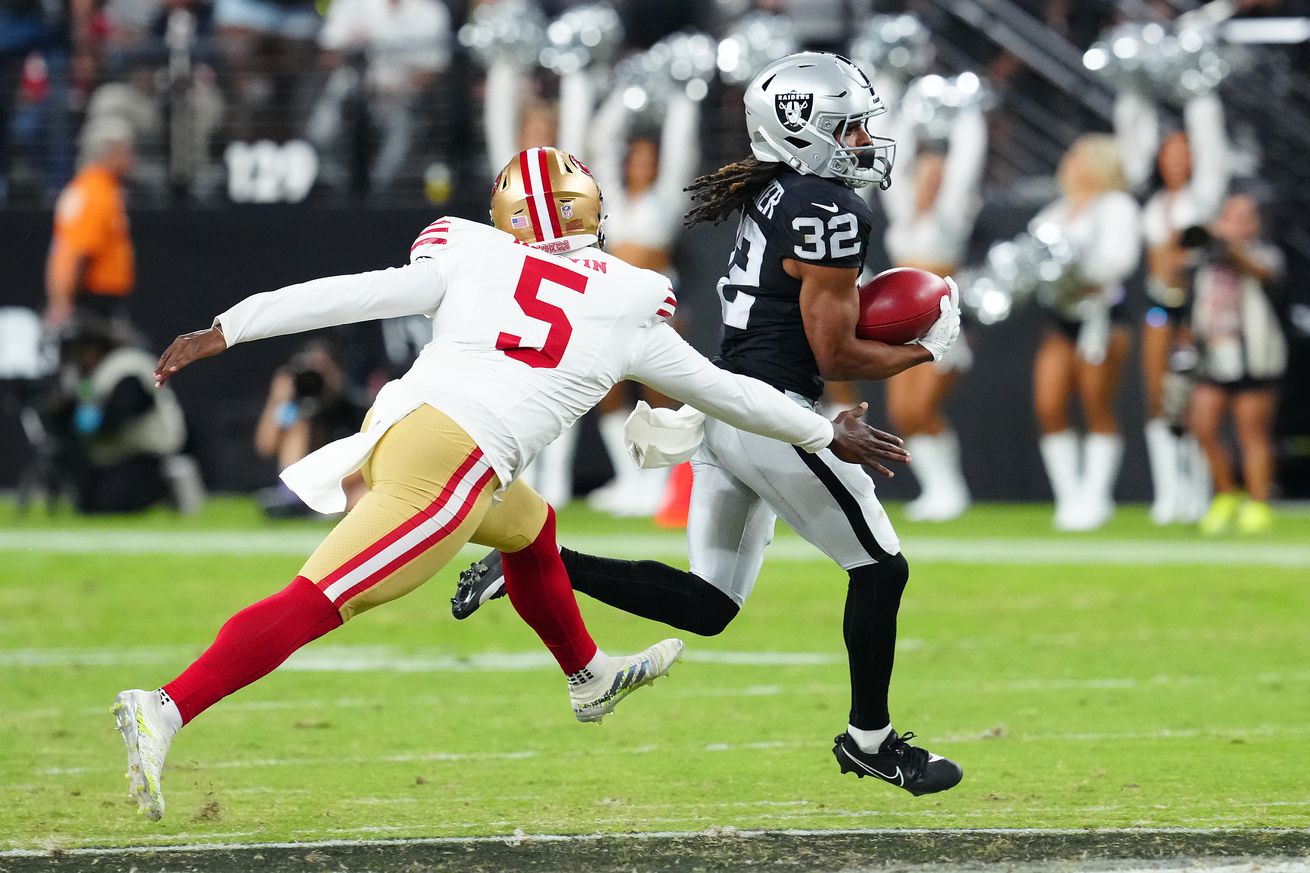 NFL: San Francisco 49ers at Las Vegas Raiders