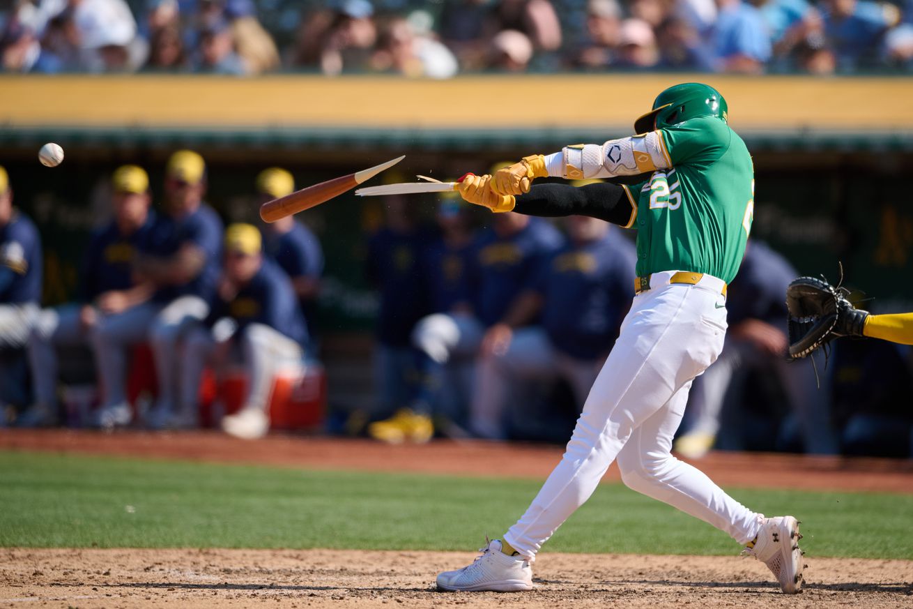 MLB: Milwaukee Brewers at Oakland Athletics