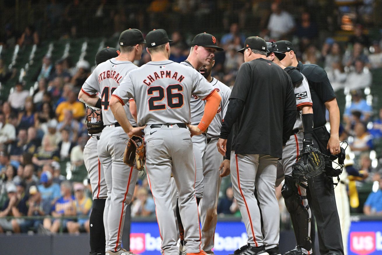 MLB: San Francisco Giants at Milwaukee Brewers