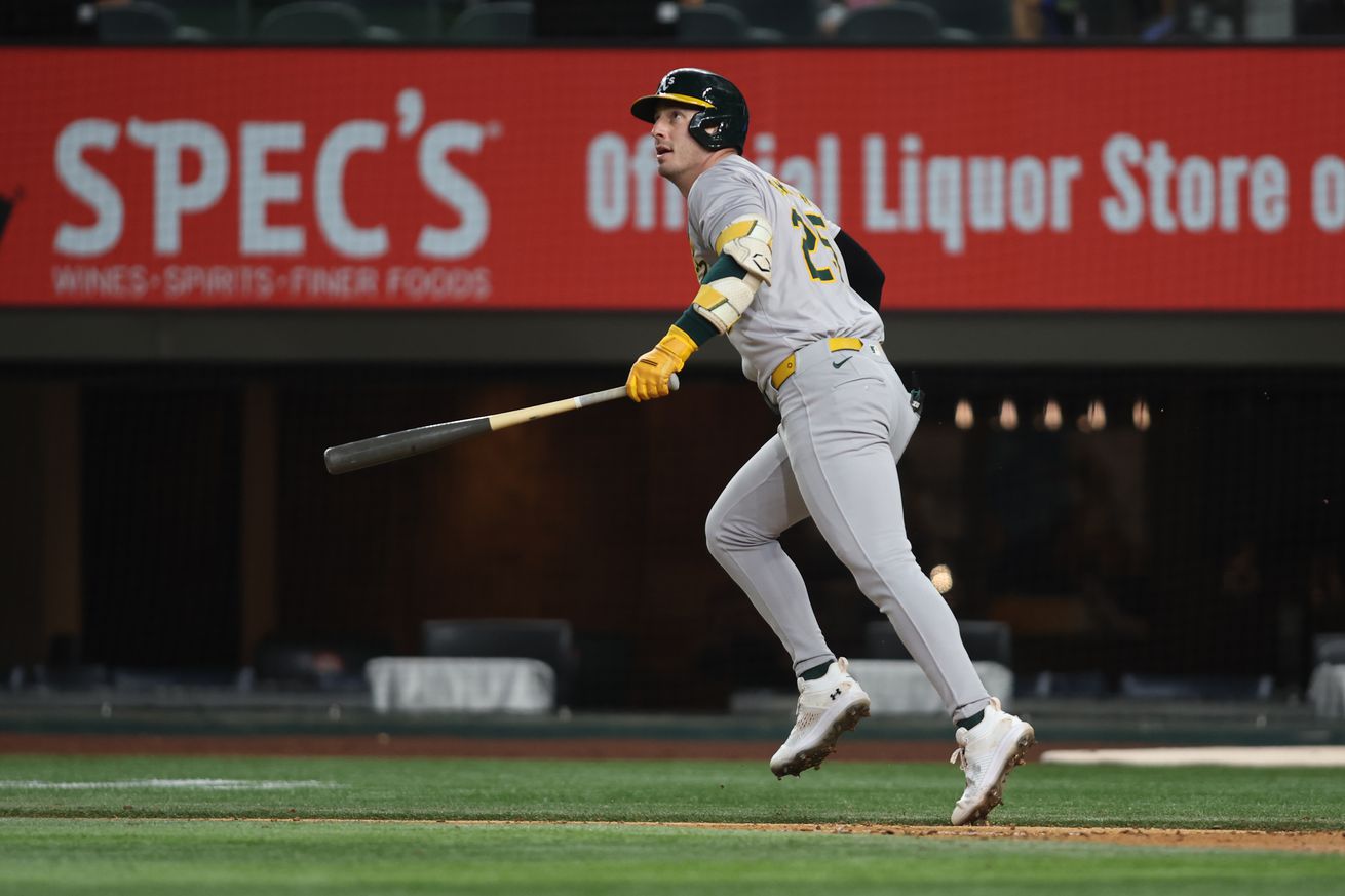 MLB: Oakland Athletics at Texas Rangers