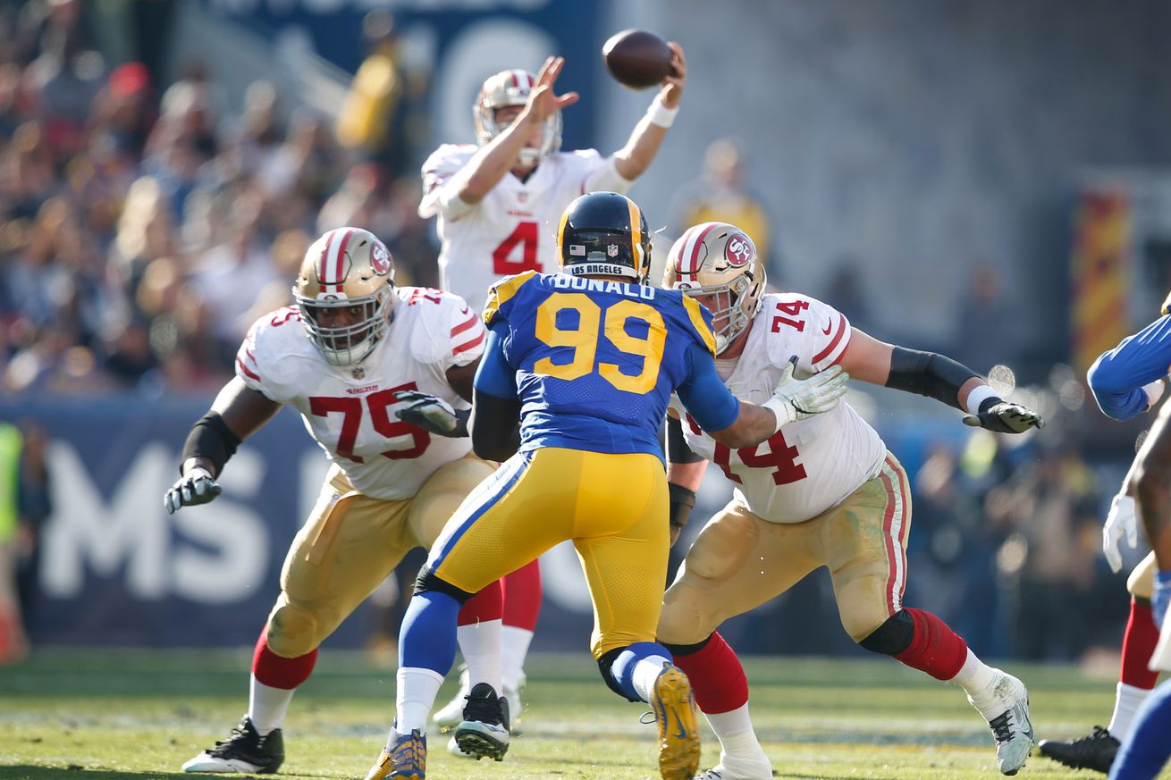 San Francisco 49ers v Los Angeles Rams