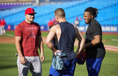 Los Angeles Angels v Toronto Blue Jays