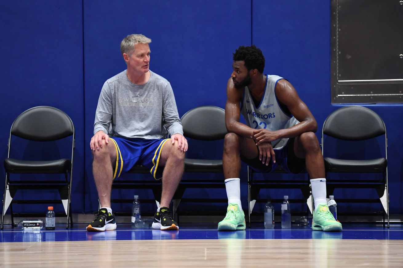 Andrew Wiggins Golden State Warriors Practice