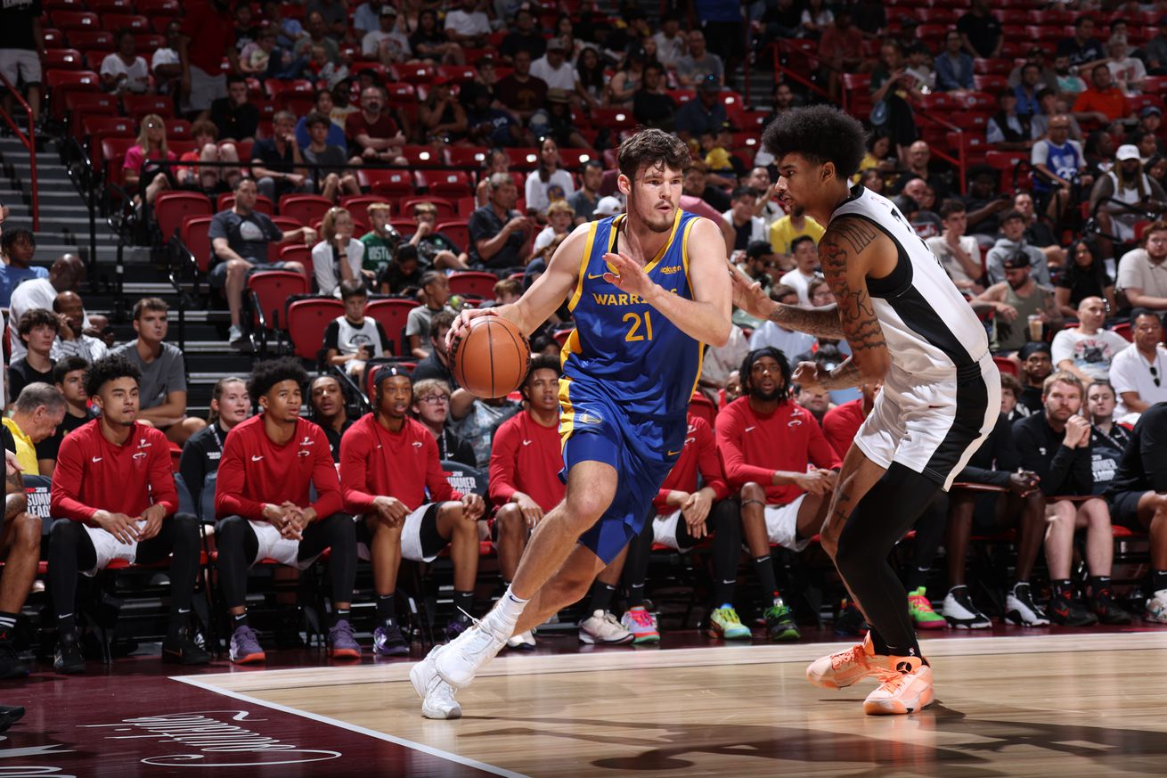 2024 NBA Summer League - Golden State Warriors v Miami Heat