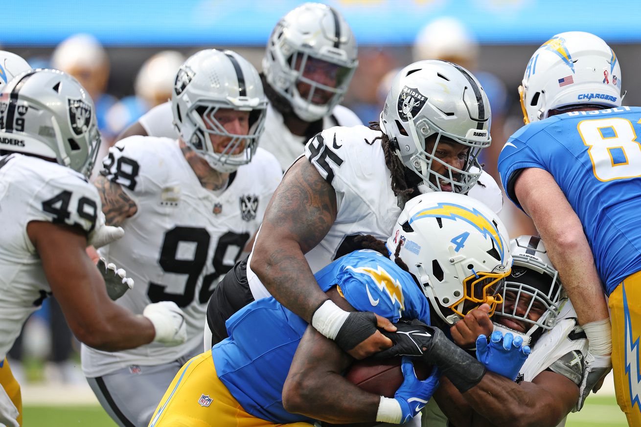 Las Vegas Raiders v Los Angeles Chargers